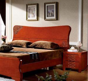 【橡木床南康廠家批發直銷1.8米實木床雙人床簡約中式1.5米】價格_廠家_圖片 -