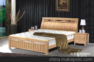 奇林家具 901#現(xiàn)代臥室高檔實(shí)木床 休閑床 廠家直銷圖片,奇林家具 901#現(xiàn)代臥室高檔實(shí)木床 休閑床 廠家直銷圖片大全,南康奇林家具廠-