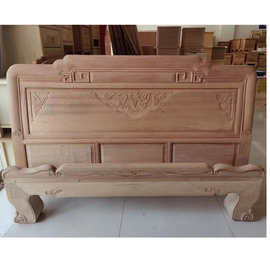 南康實木床白胚