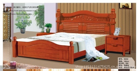 【廠家直銷/熱銷產品/橡木床/實木床】價格,廠家,圖片,床類,江西省南康市福星康居-