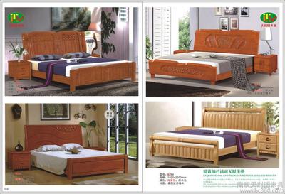 供應(yīng)天利圓621橡木床,南康實(shí)木床,南康家具,白坯床,白胚床-南康天利圓家具 -
