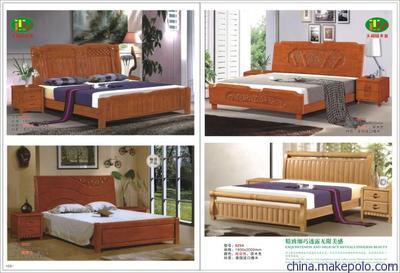 供應其他624橡木床|白坯床|雙人床|實木床圖片,供應其他624橡木床|白坯床|雙人床|實木床圖片大全,南康市天利圓家具廠-