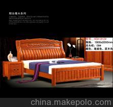 【純實(shí)木家具批發(fā) 實(shí)木床HSH 812# 質(zhì)量保證 專業(yè)供應(yīng) 新款熱銷】價(jià)格,廠家,圖片,床類,南康市好森活家具門市部-