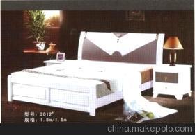【南康金利家具 供應(yīng)臥室精品實(shí)木床2012# 南康家具 支持混批】價(jià)格,廠家,圖片,床類,南康金利家具廠-