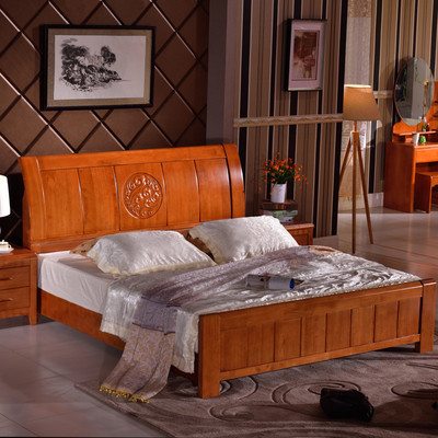 艾莉哲家具 南康臥室家具實(shí)木床 中式現(xiàn)代雙人氣壓高箱床 大結(jié)婚床 1.5米1.8米橡木床907 1500*2000標(biāo)準(zhǔn)床 艾莉哲臥室家具套裝907【價(jià)格 圖片 品牌 報(bào)價(jià)】-蘇寧易購(gòu)