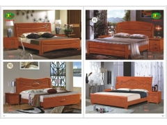 天利圓精品橡木床,廠(chǎng)家直銷(xiāo)實(shí)木床,白胚床,雙人床,床墊